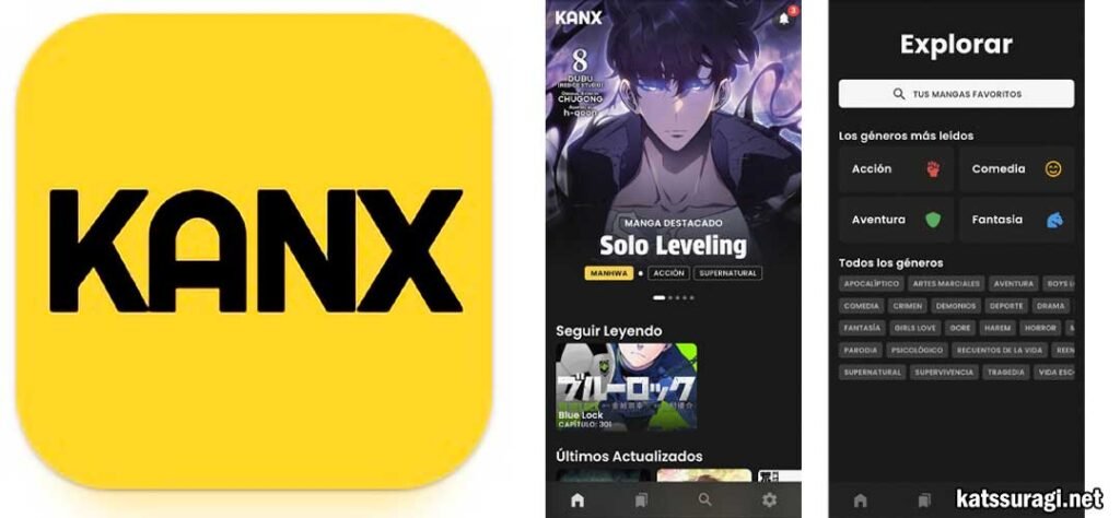 kanx app para leer manga en español