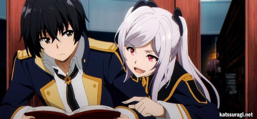 imágen de cid y alexia, personajes del anime isekai the eminence in shadow